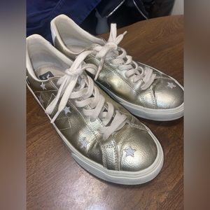 Veja x Madewell Gold Sneakers Size 7